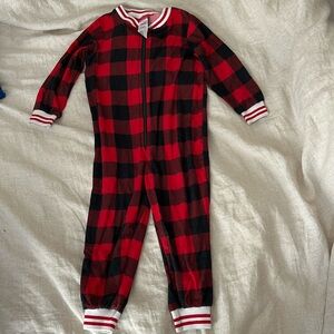 Buffalo check onesie.